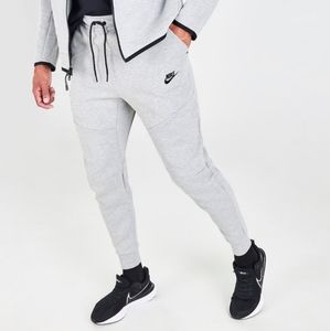 NIKE SPORTSWEAR TECH FLEECE JOGGERS GREY HEATHER / BLACK MENS LARGE NEW